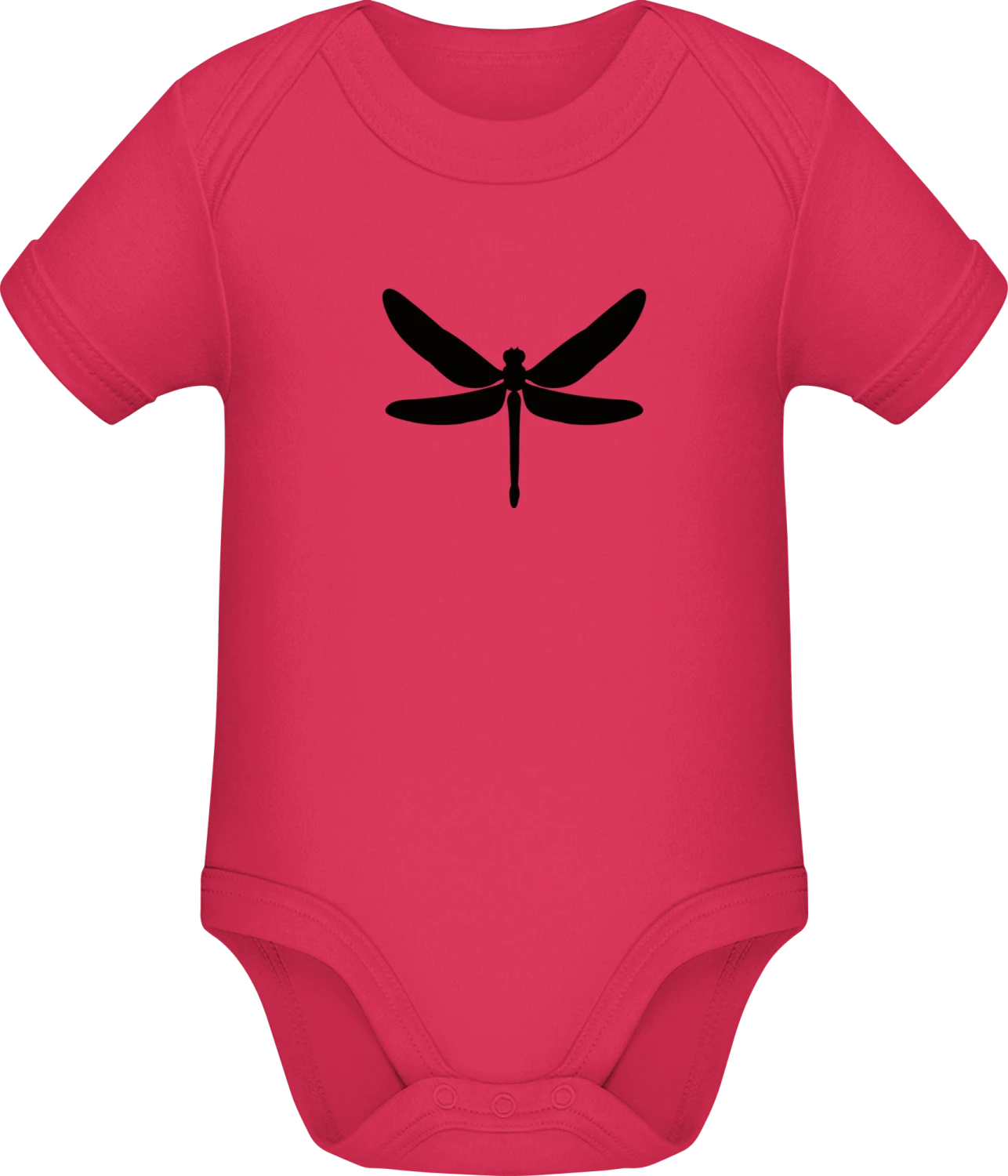 Dragonfly - Sorbet Sonar SSL organic babybodsuit - Front