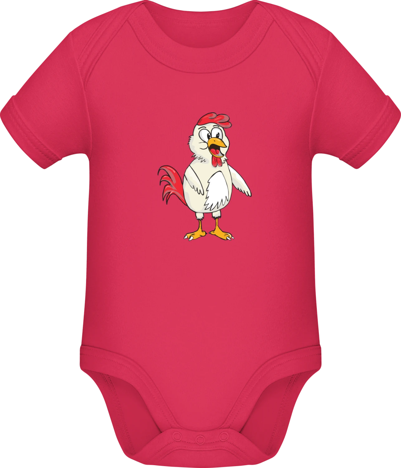 Cock Comic - Sorbet Sonar SSL organic babybodsuit - Front