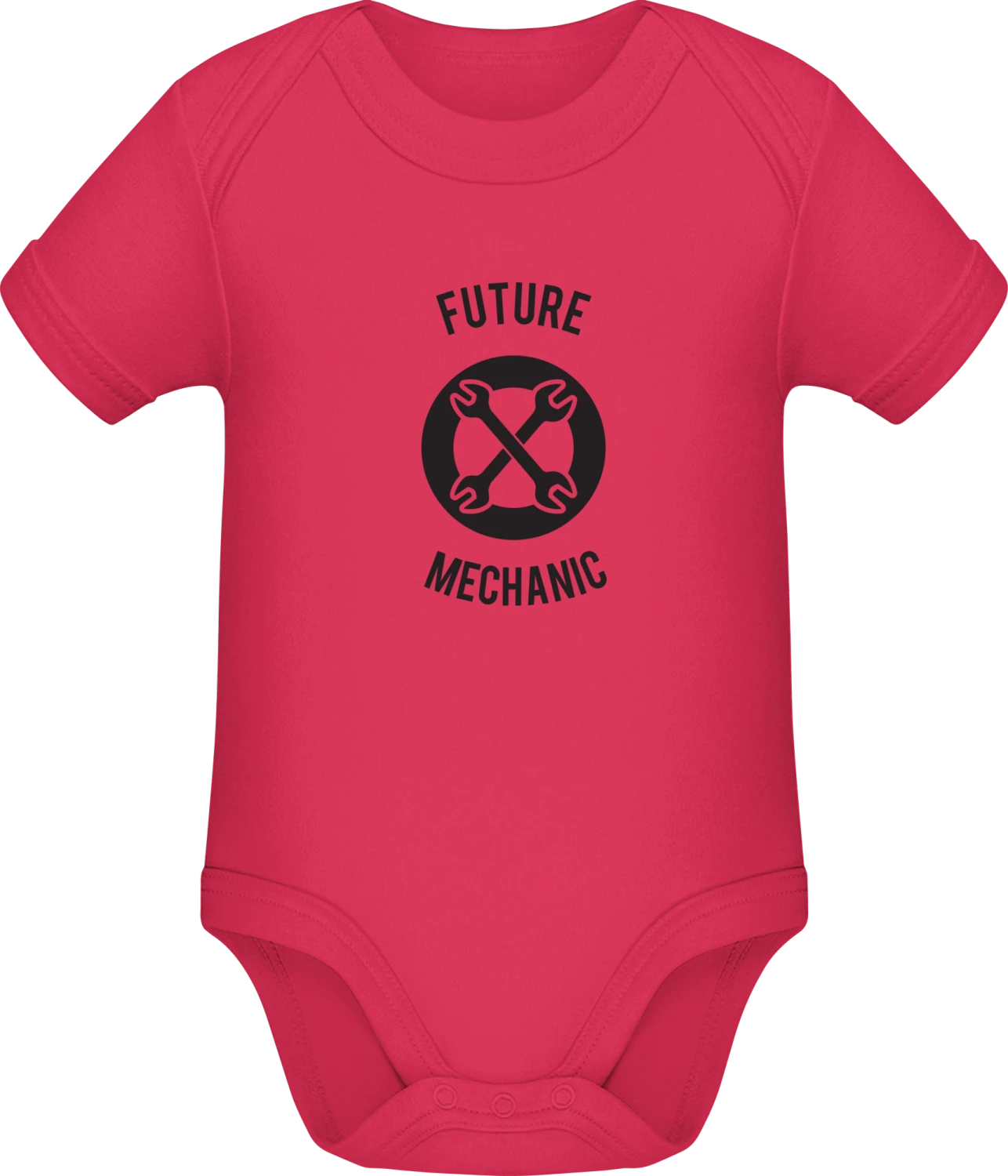 Future Mechanic - Sorbet Sonar SSL organic babybodsuit - Front