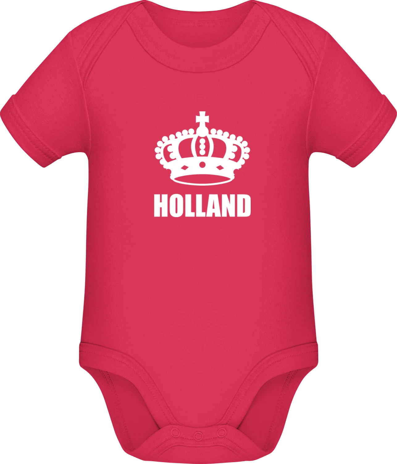 Holland Crown - Sorbet Sonar SSL organic babybodsuit - Front