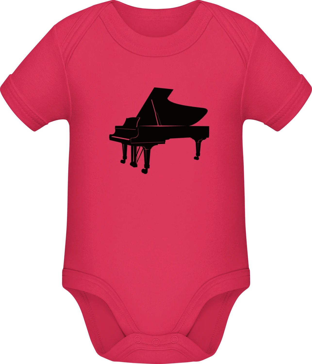 Klavier Flügel - Sorbet Sonar SSL organic babybodsuit - Front