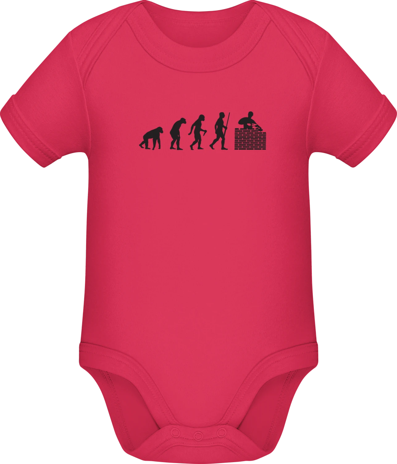 Bricklayer Evolution - Sorbet Sonar SSL organic babybodsuit - Front