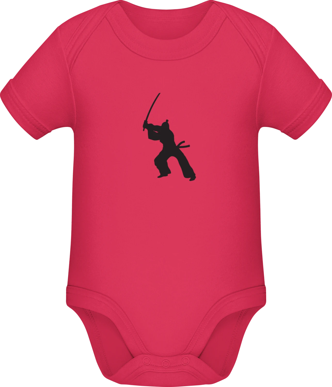 Samurai - Sorbet Sonar SSL organic babybodsuit - Front