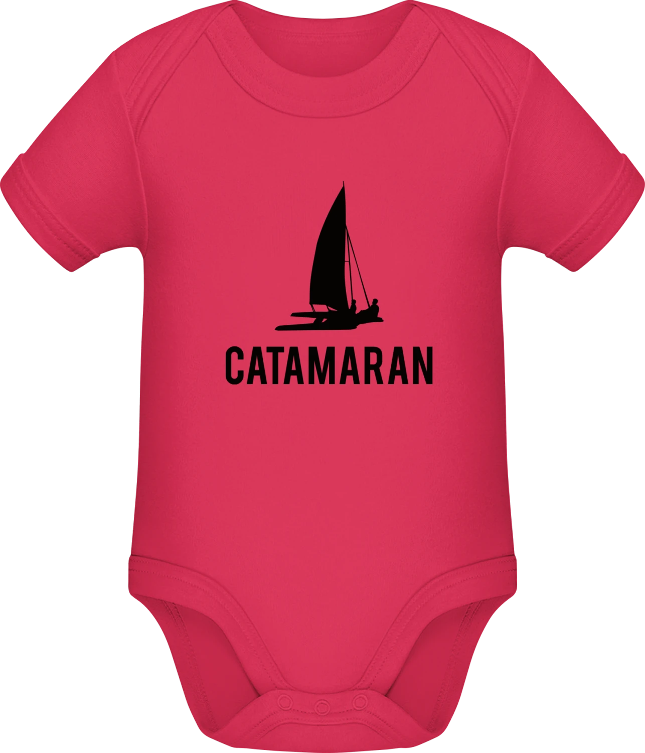 Catamaran - Sorbet Sonar SSL organic babybodsuit - Front