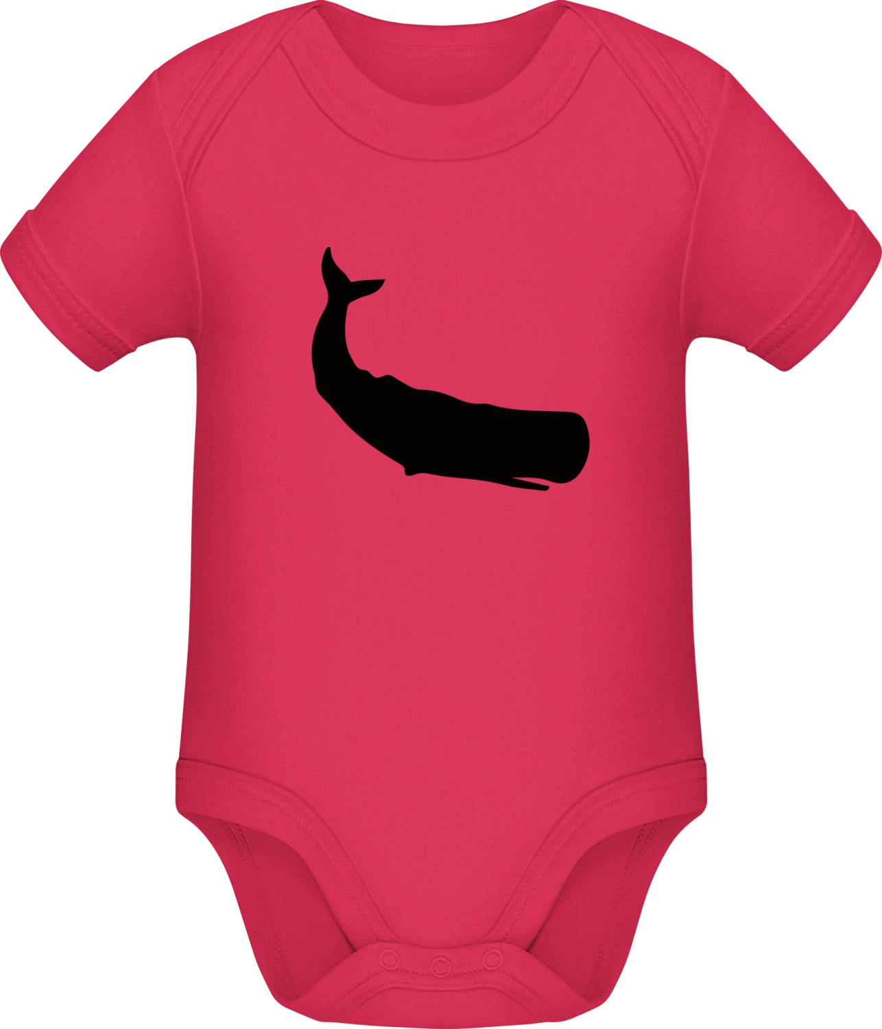 Pottwal - Sorbet Sonar SSL organic babybodsuit - Front