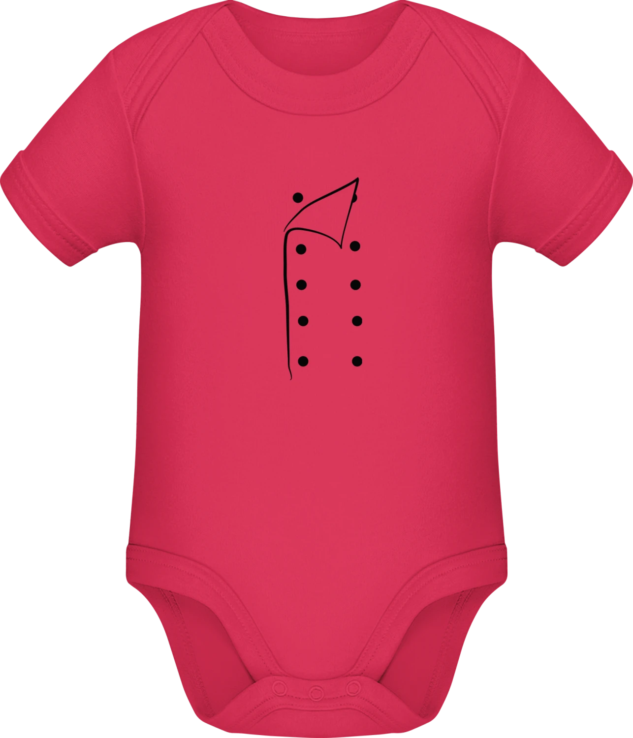 Cooking Suit - Sorbet Sonar SSL organic babybodsuit - Front