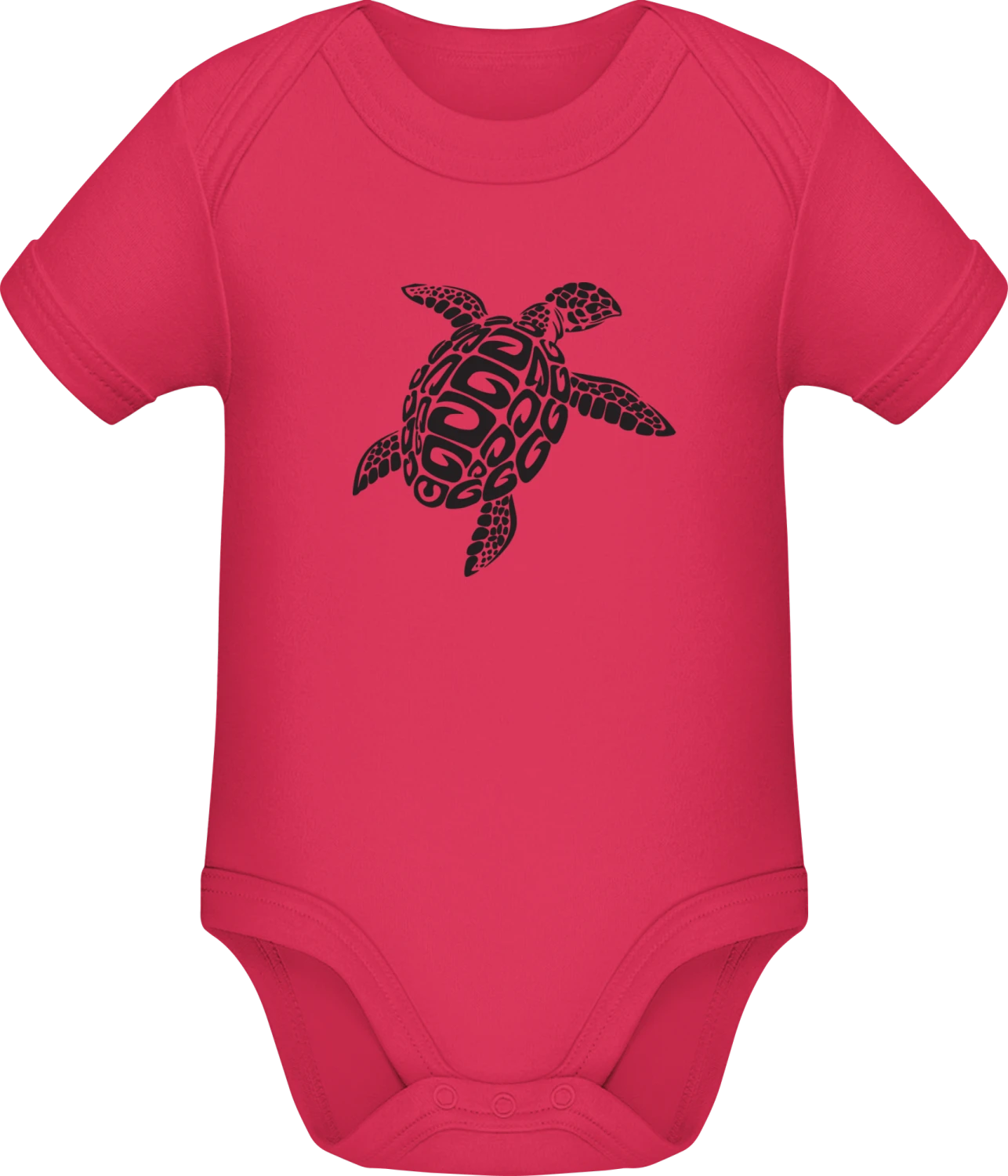 Schildkröte - Sorbet Sonar SSL organic babybodsuit - Front