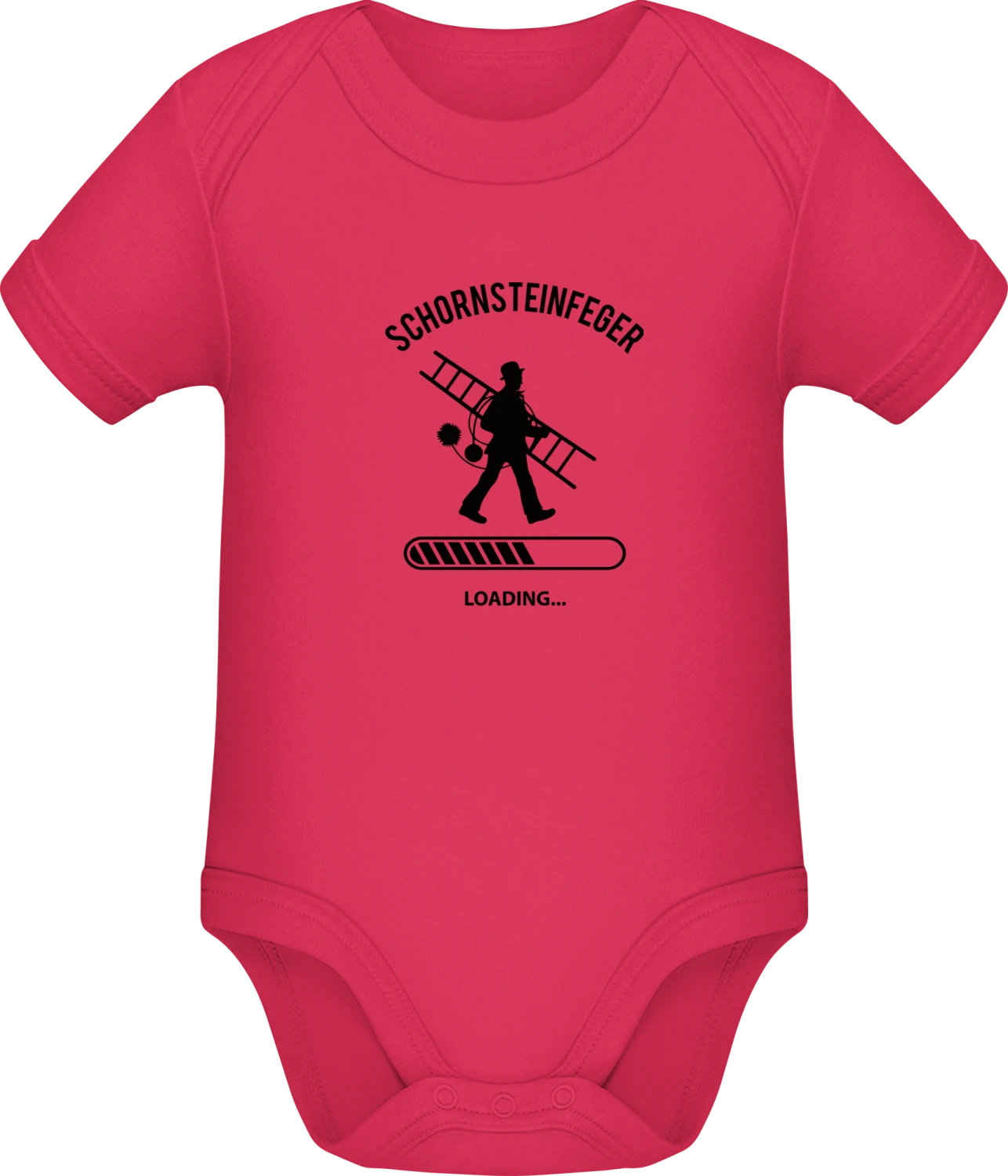 Schornsteinfeger Loading - Sorbet Sonar SSL organic babybodsuit - Front