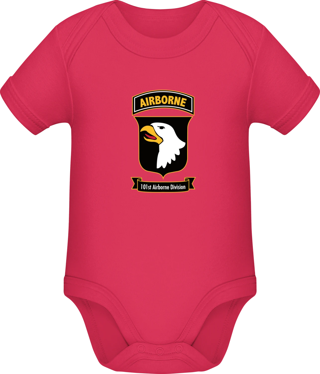 Airborne 101st Division - Sorbet Sonar SSL organic babybodsuit - Front