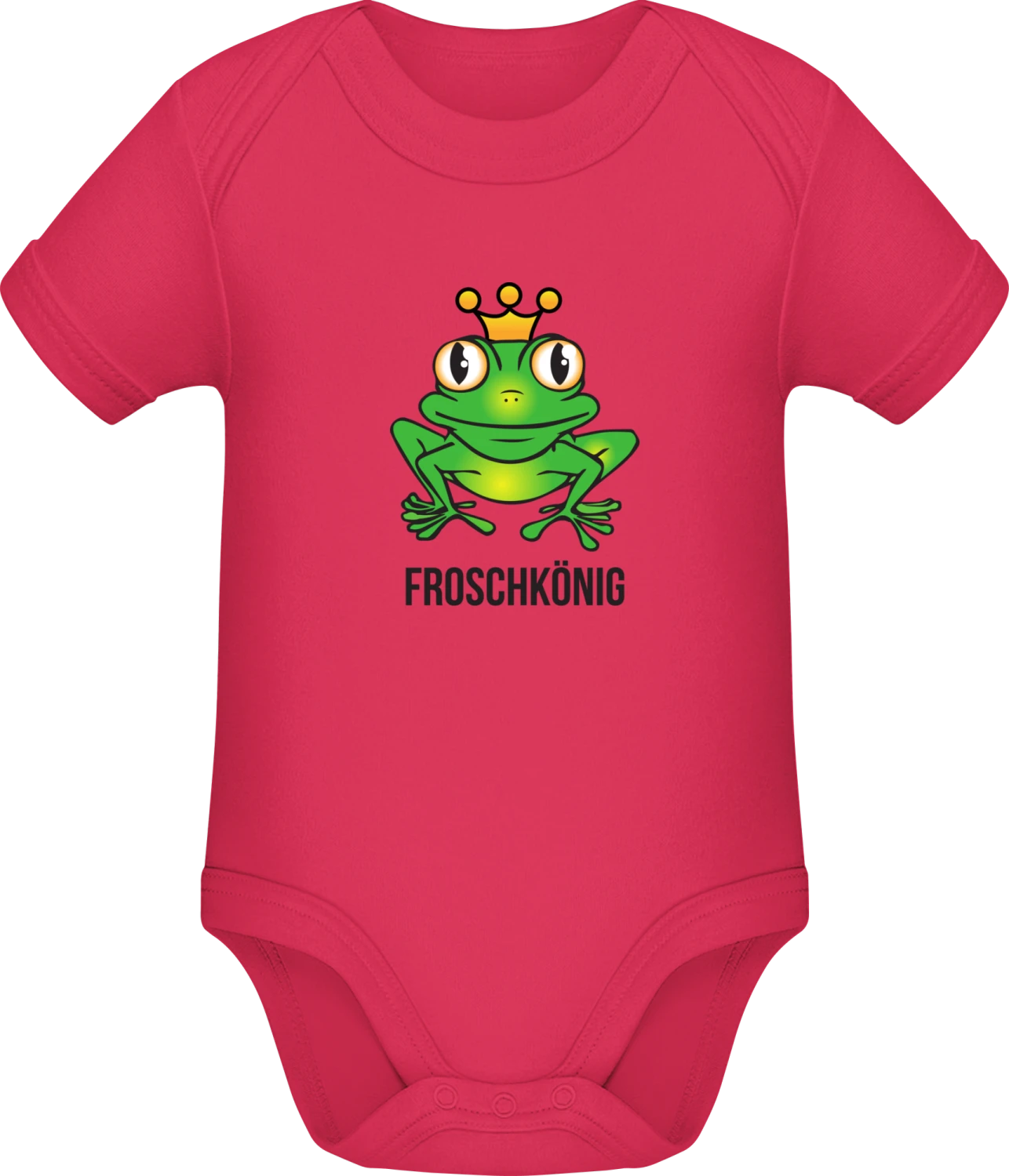 Froschkönig - Sorbet Sonar SSL organic babybodsuit - Front