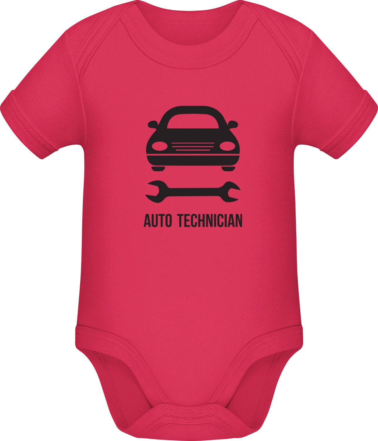 KFZ-Techniker - Sorbet Sonar SSL organic babybodsuit - Front