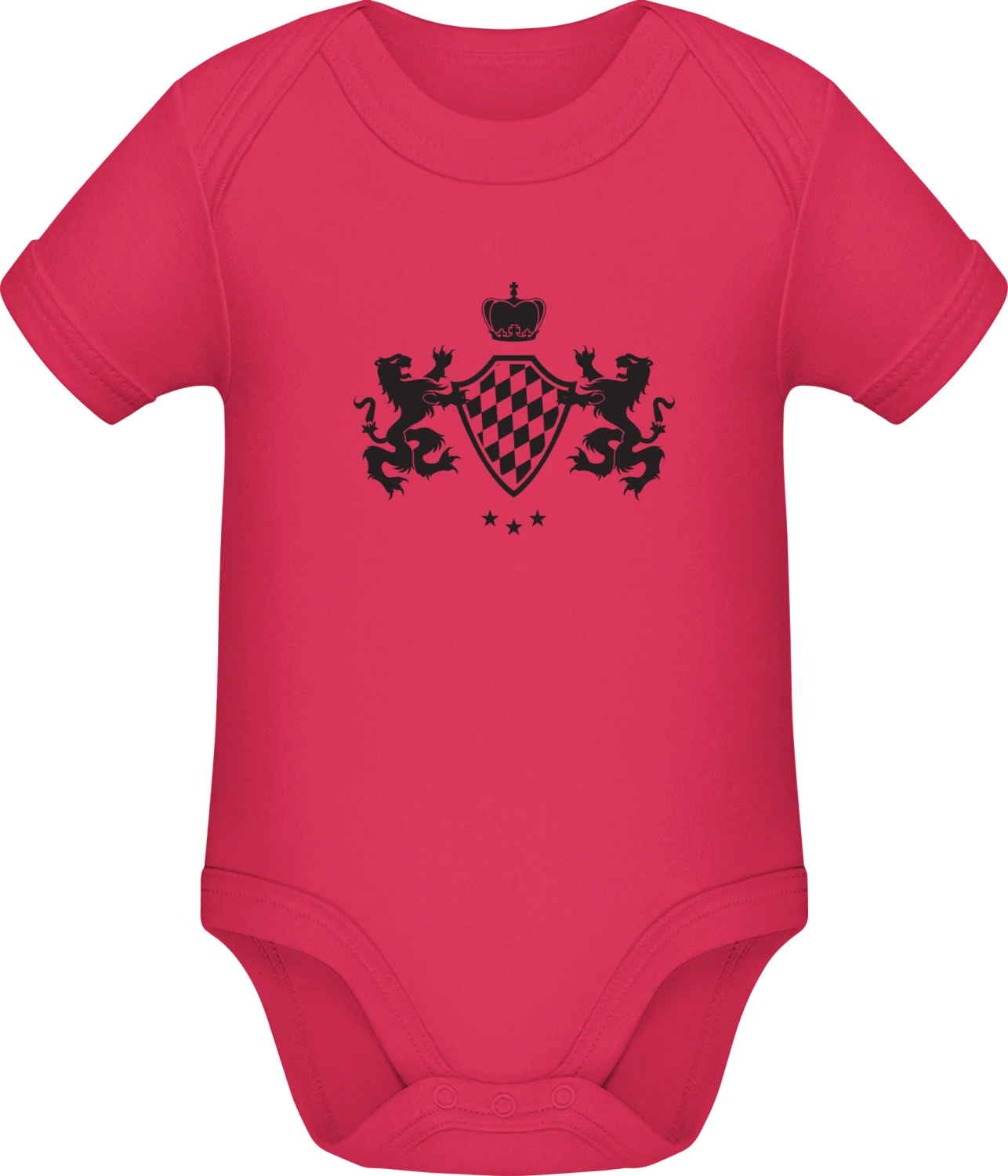 Bavarian Bayern - Sorbet Sonar SSL organic babybodsuit - Front