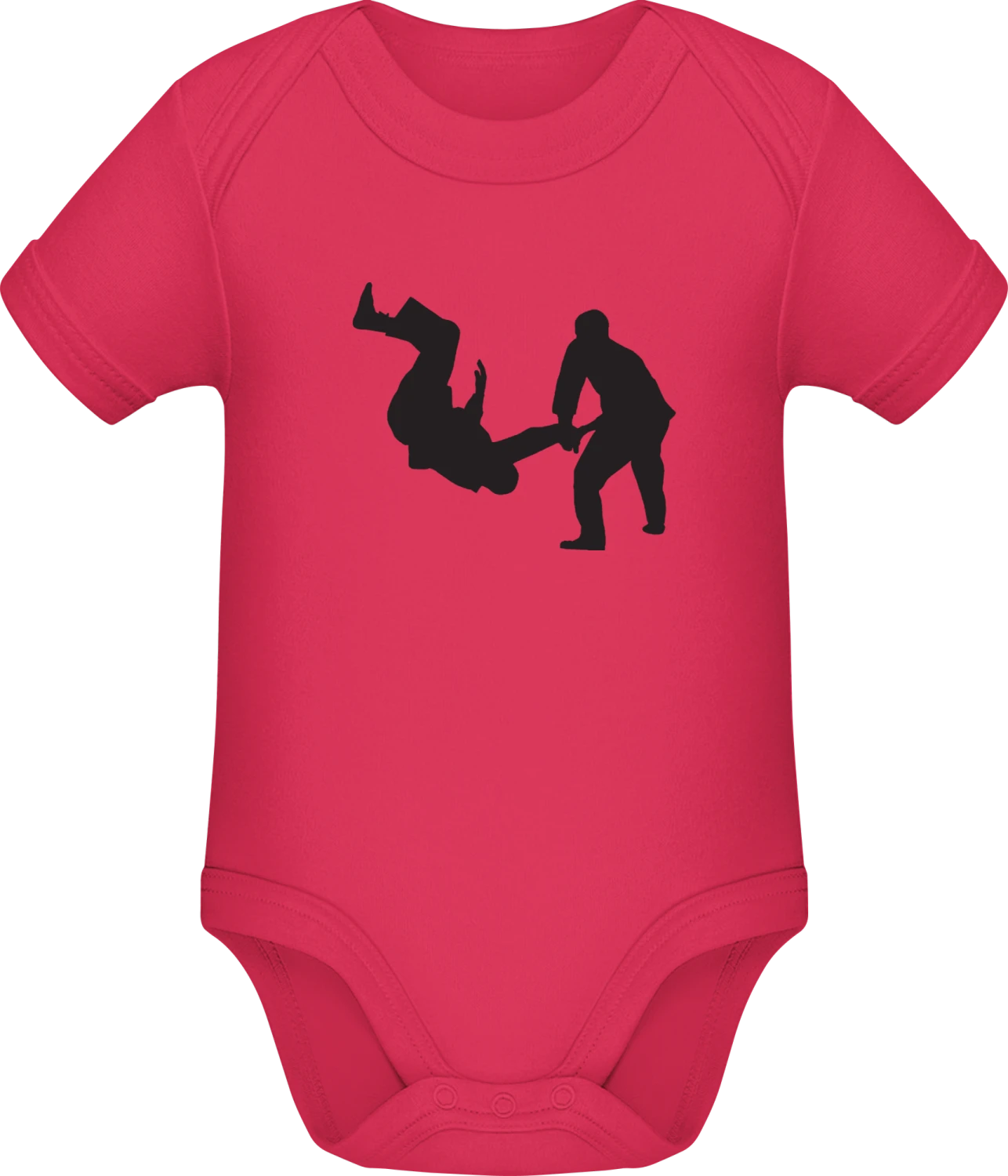 Judo Scene - Sorbet Sonar SSL organic babybodsuit - Front