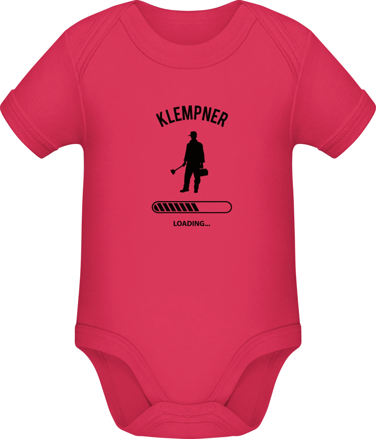 Klempner Loading - Sorbet Sonar SSL organic babybodsuit - Front