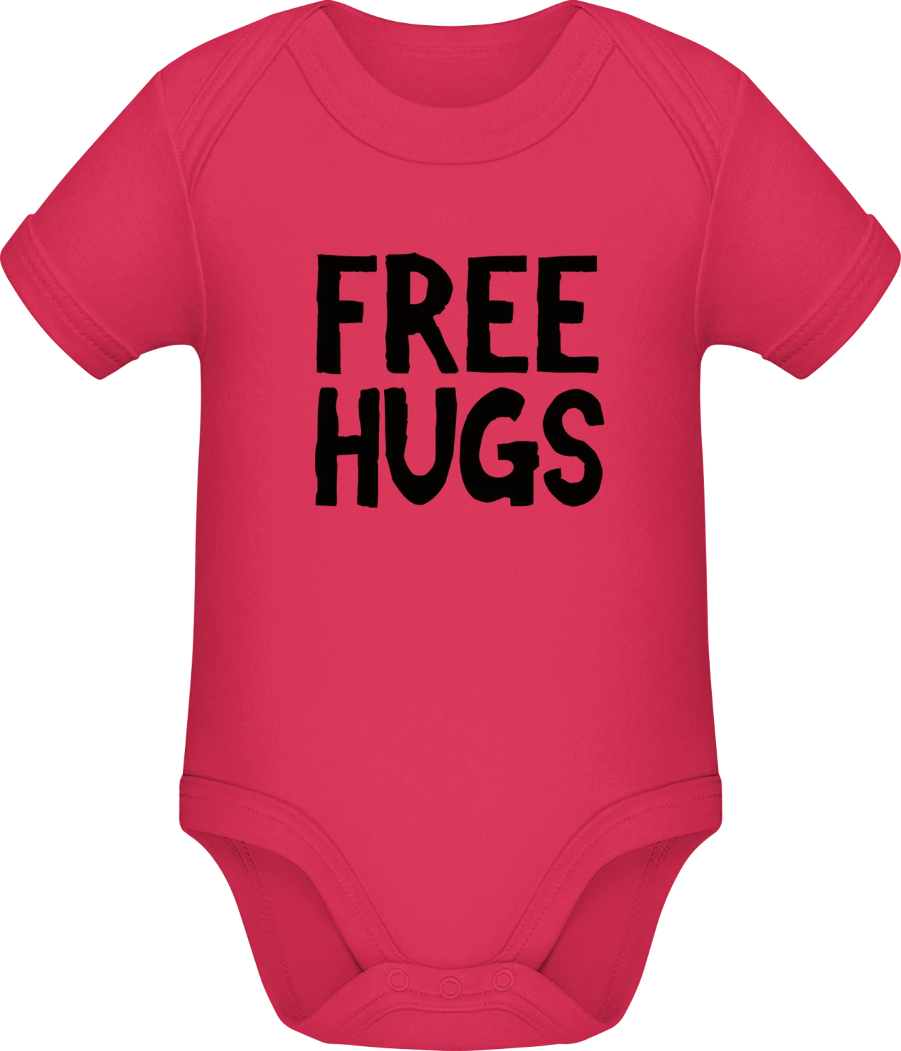 Free Hugs - Sorbet Sonar SSL organic babybodsuit - Front