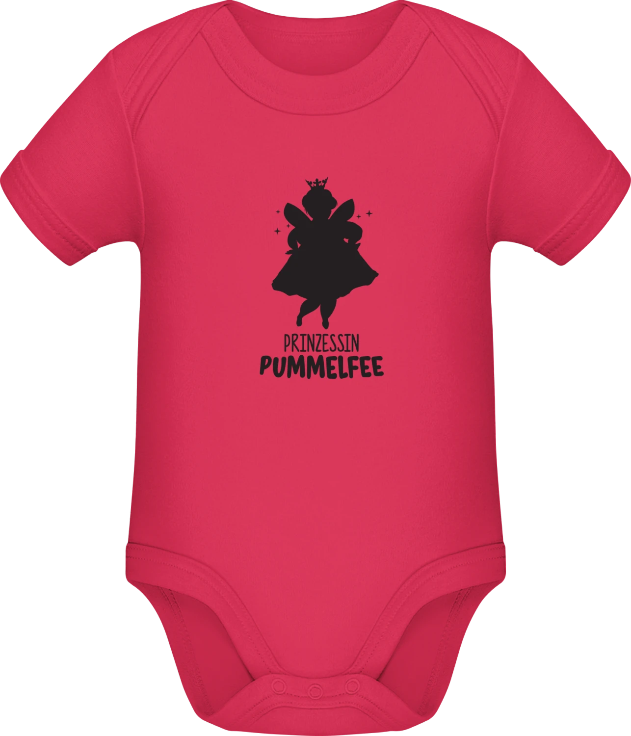 Prinzessin Pummelfee - Sorbet Sonar SSL organic babybodsuit - Front