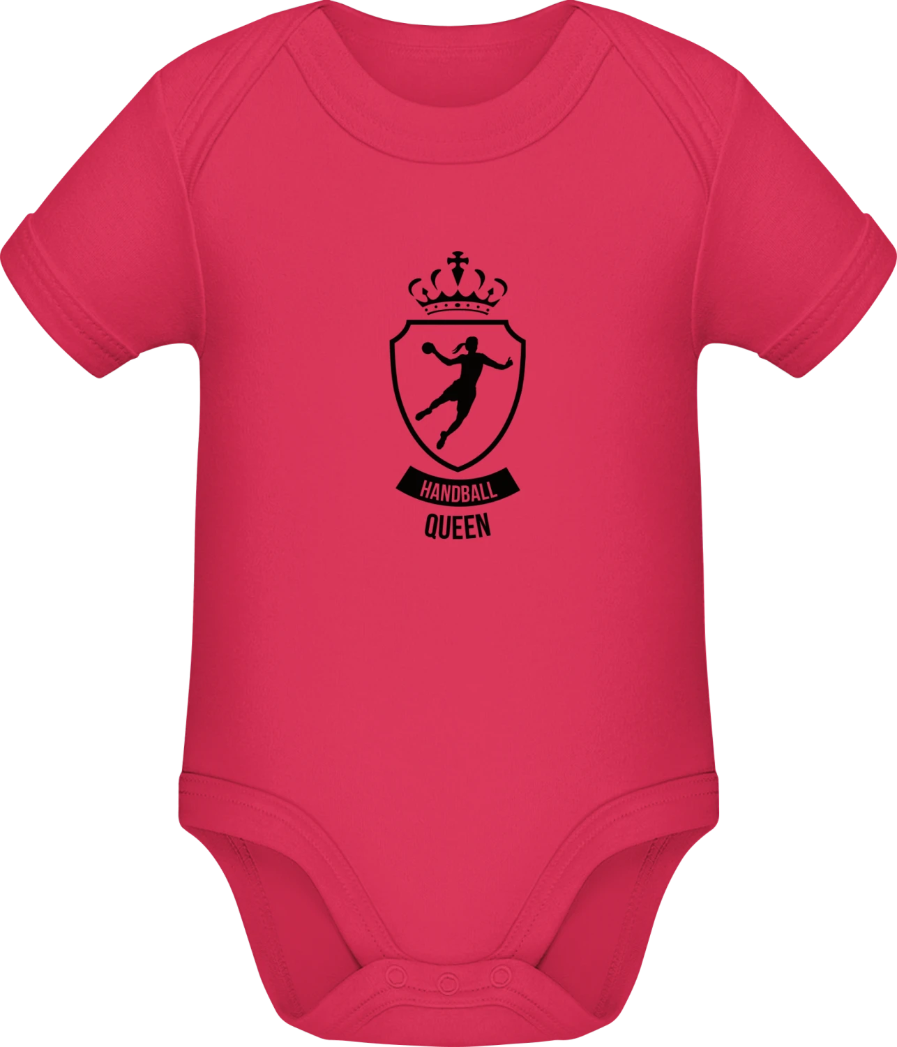 Handball Queen - Sorbet Sonar SSL organic babybodsuit - Front