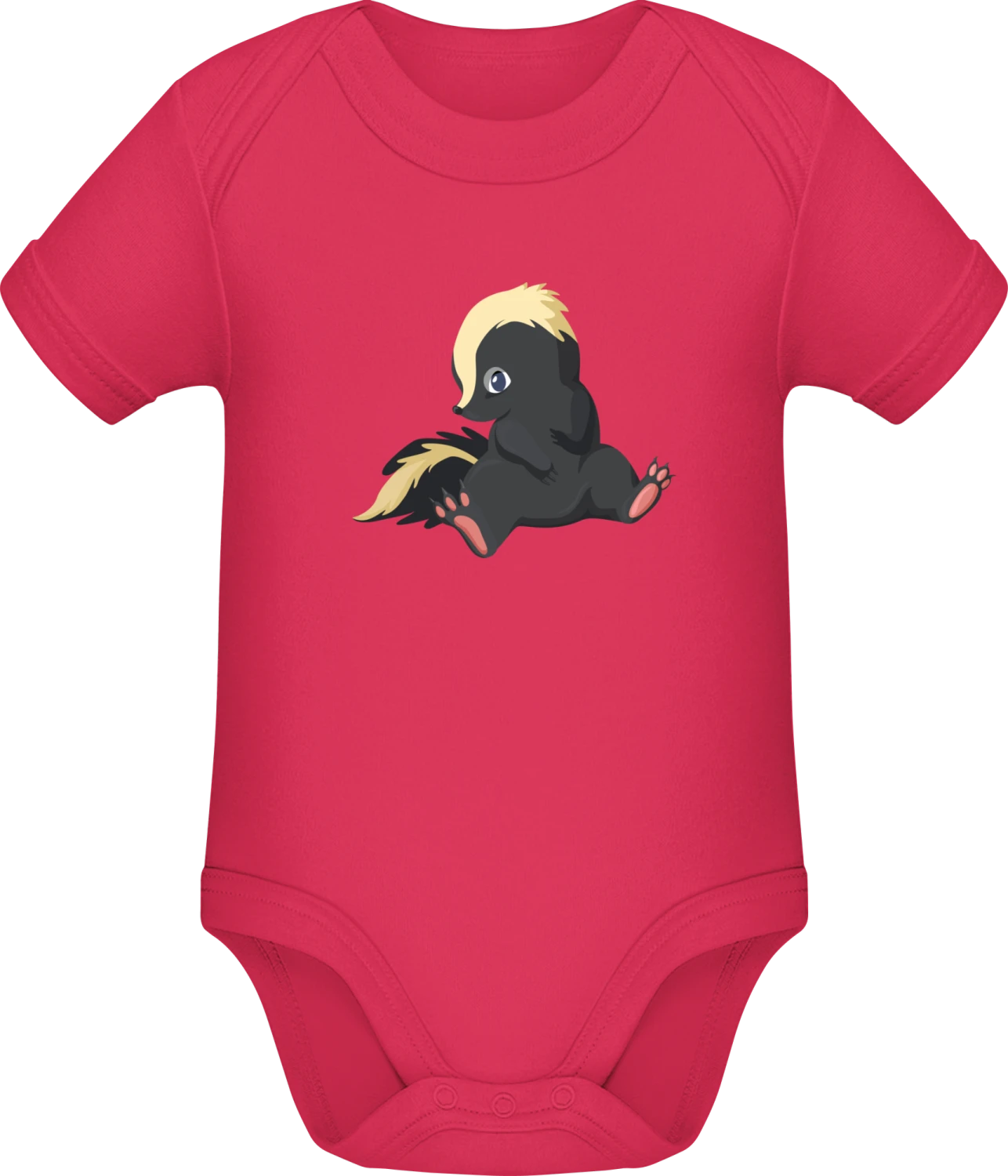 Skunk Baby - Sorbet Sonar SSL organic babybodsuit - Front