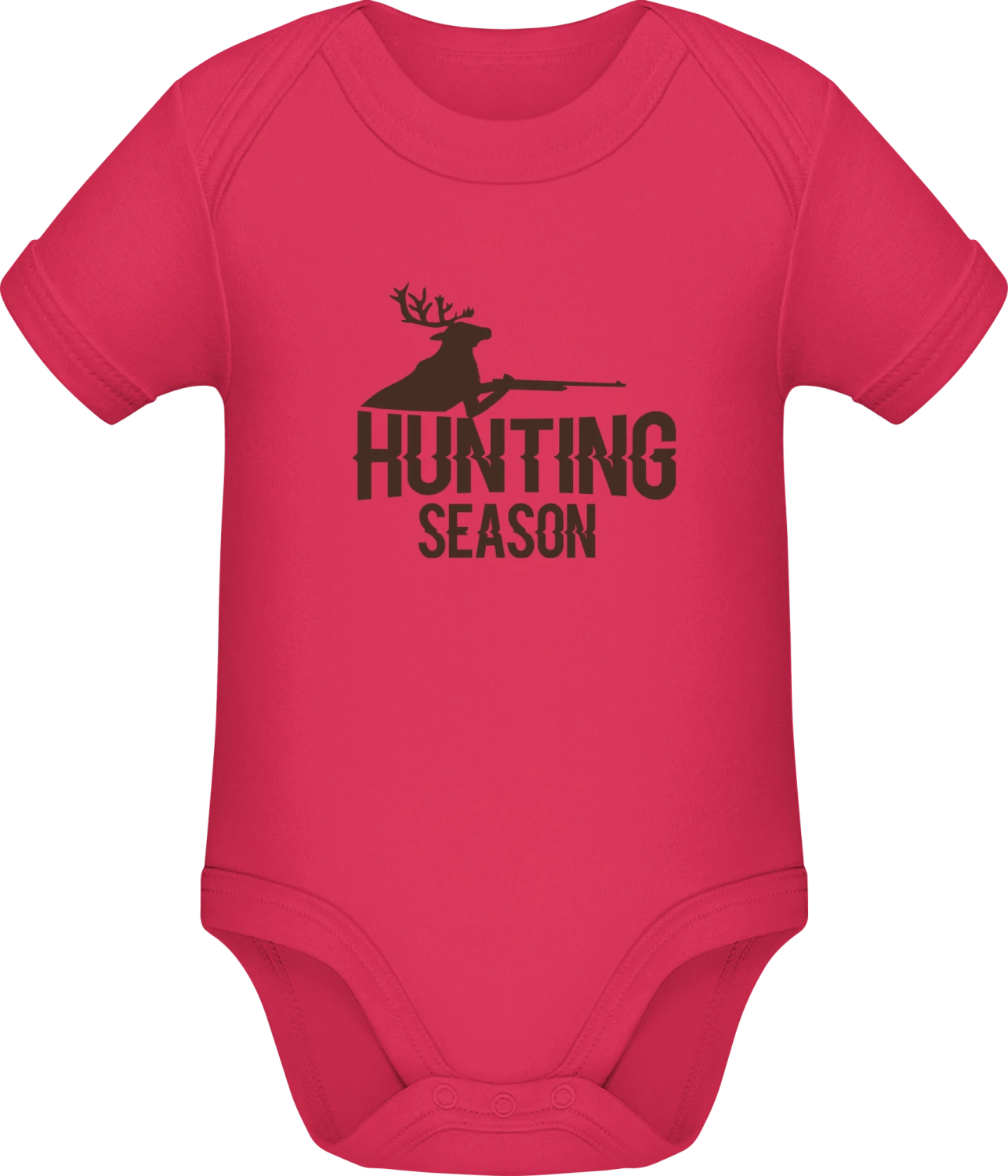 Hunting Season - Sorbet Sonar SSL organic babybodsuit - Front