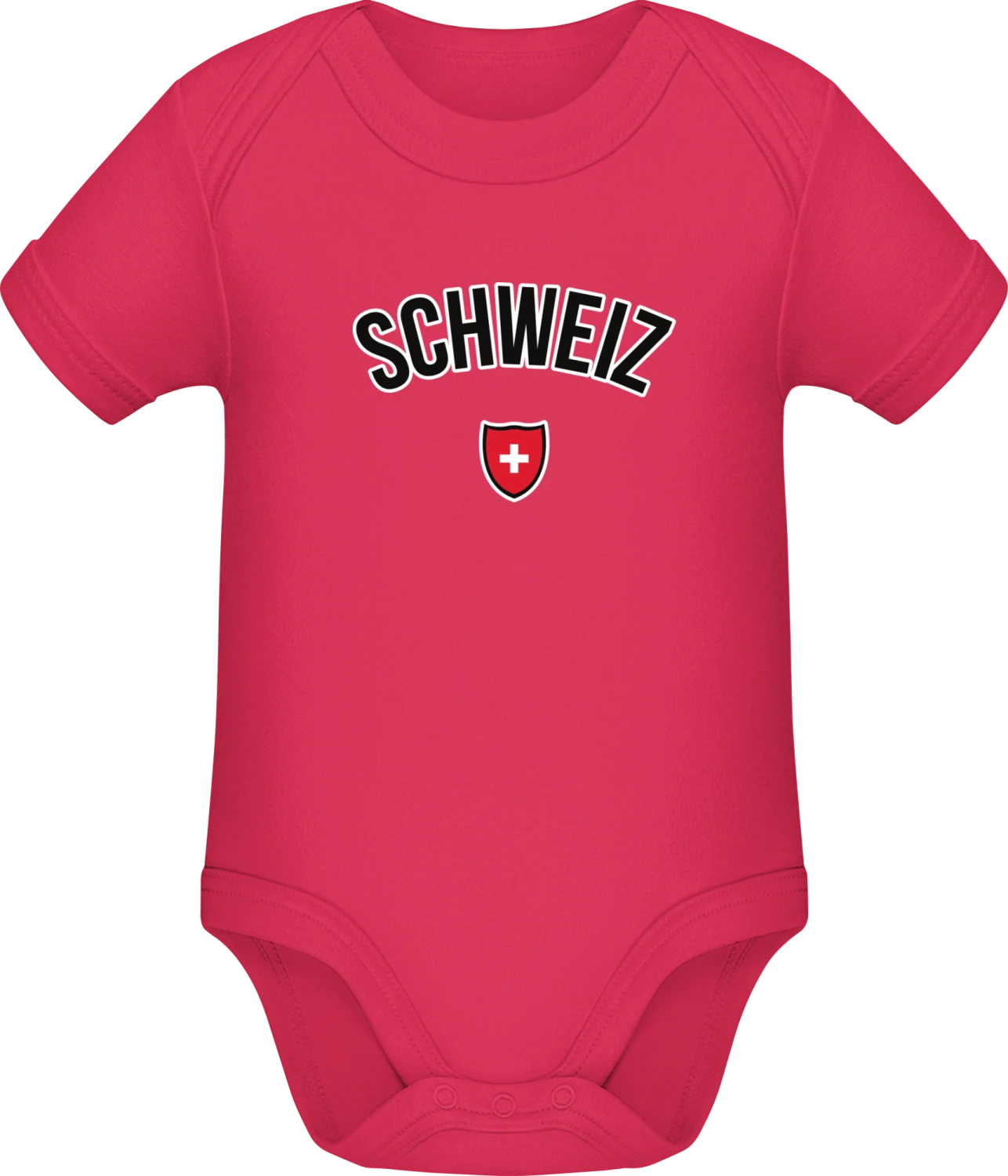 Schweiz - Sorbet Sonar SSL organic babybodsuit - Front