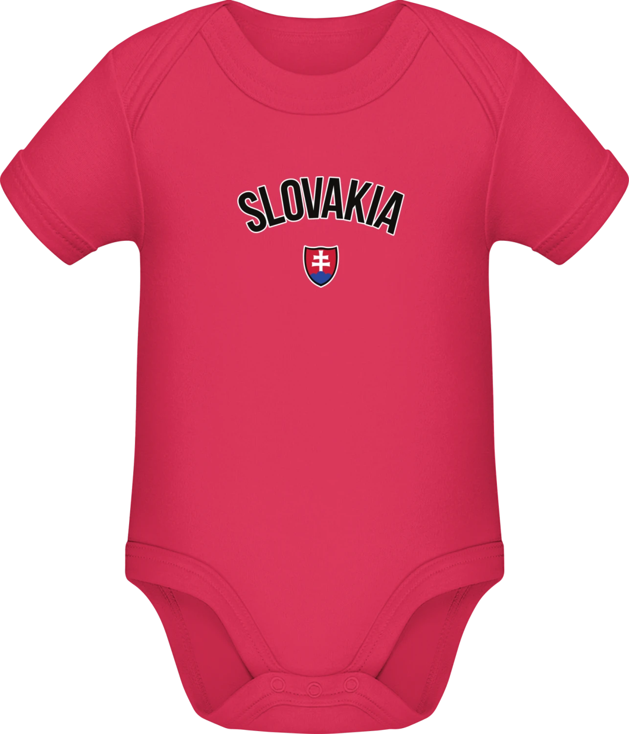 I Love Slovakia - Sorbet Sonar SSL organic babybodsuit - Front