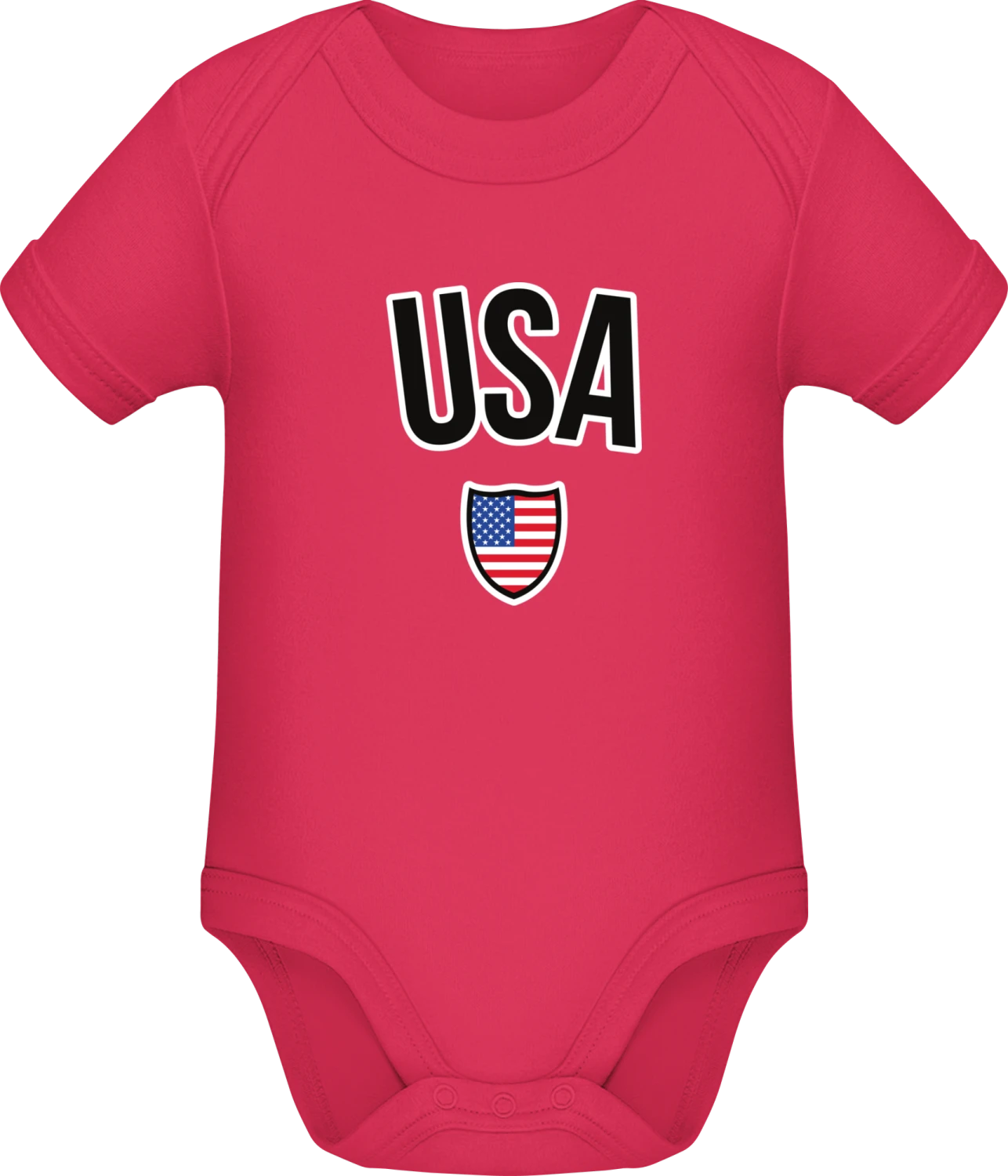 USA Fan - Sorbet Sonar SSL organic babybodsuit - Front