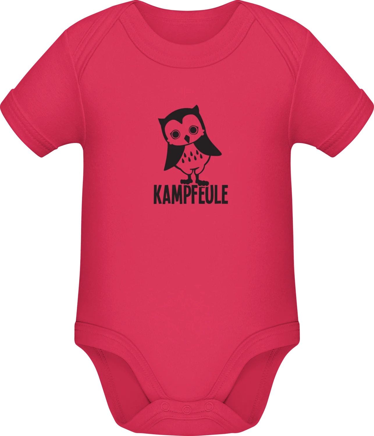 Kampfeule - Sorbet Sonar SSL organic babybodsuit - Front