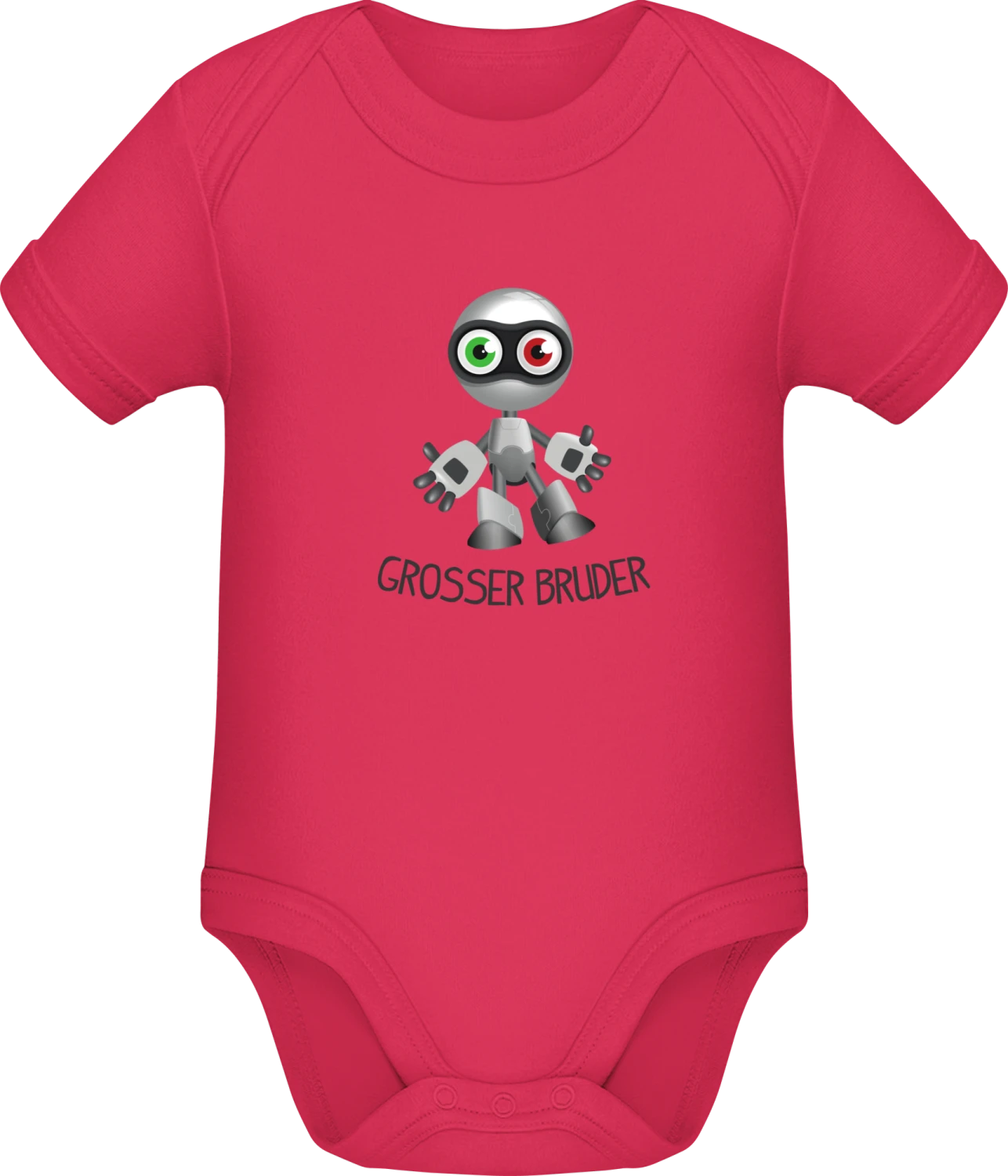 Grosser Bruder Roboter - Sorbet Sonar SSL organic babybodsuit - Front