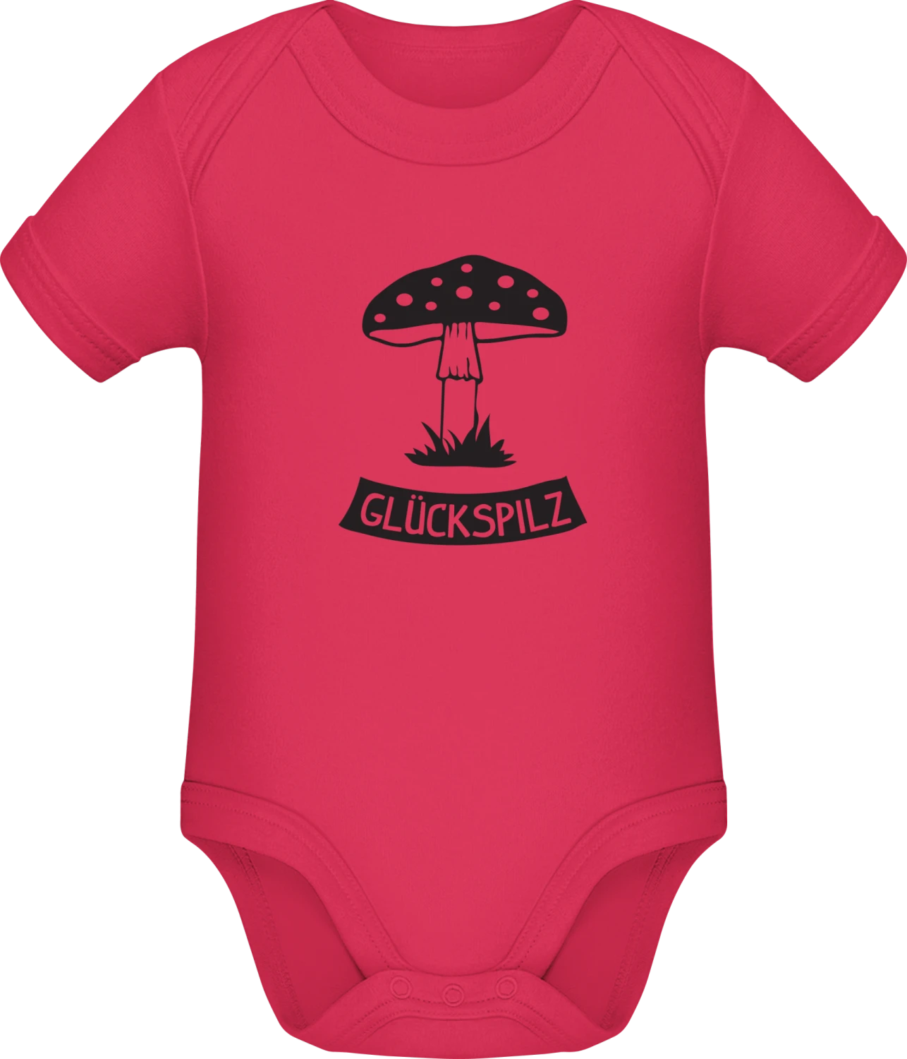 Glückspilz - Sorbet Sonar SSL organic babybodsuit - Front