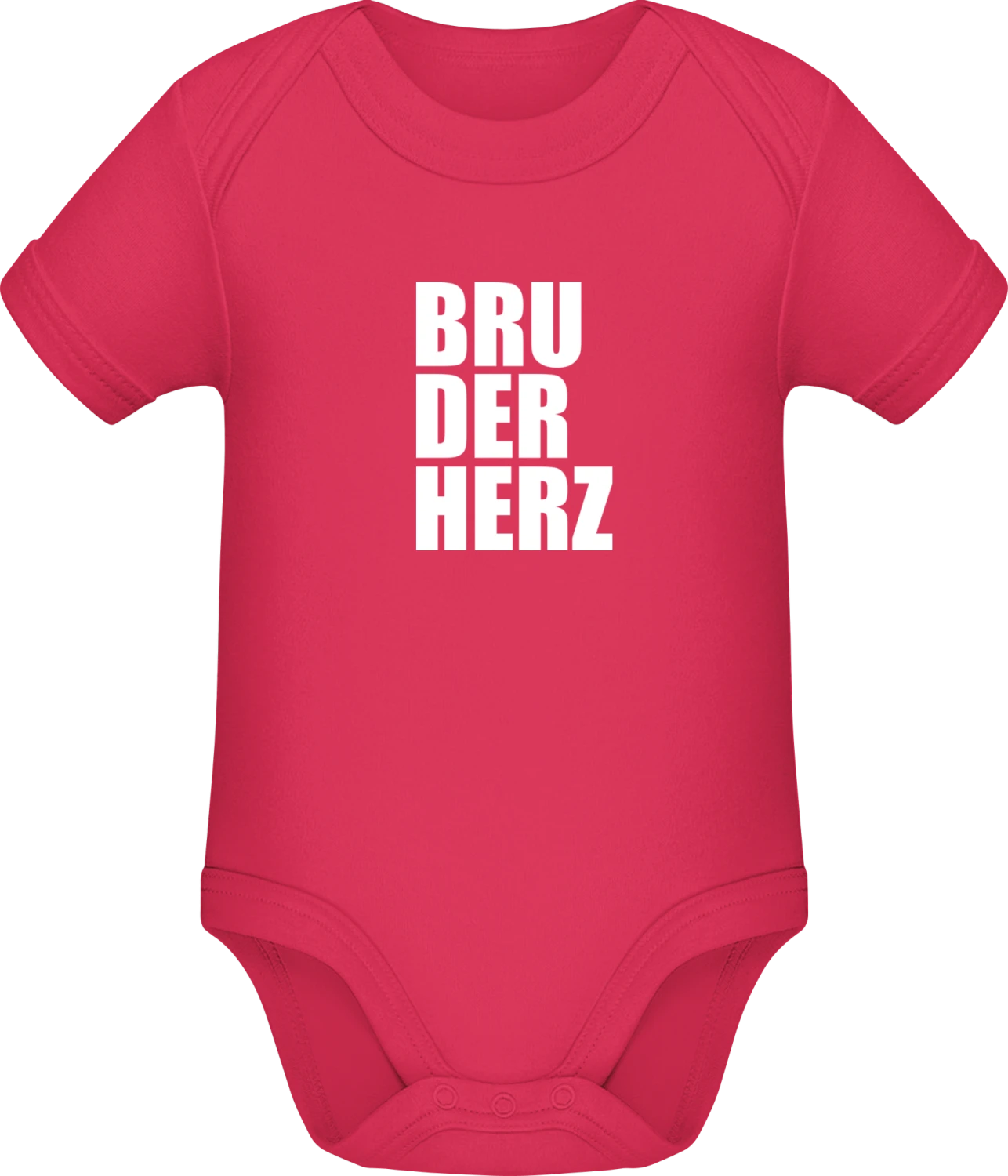 Bruderherz - Sorbet Sonar SSL organic babybodsuit - Front