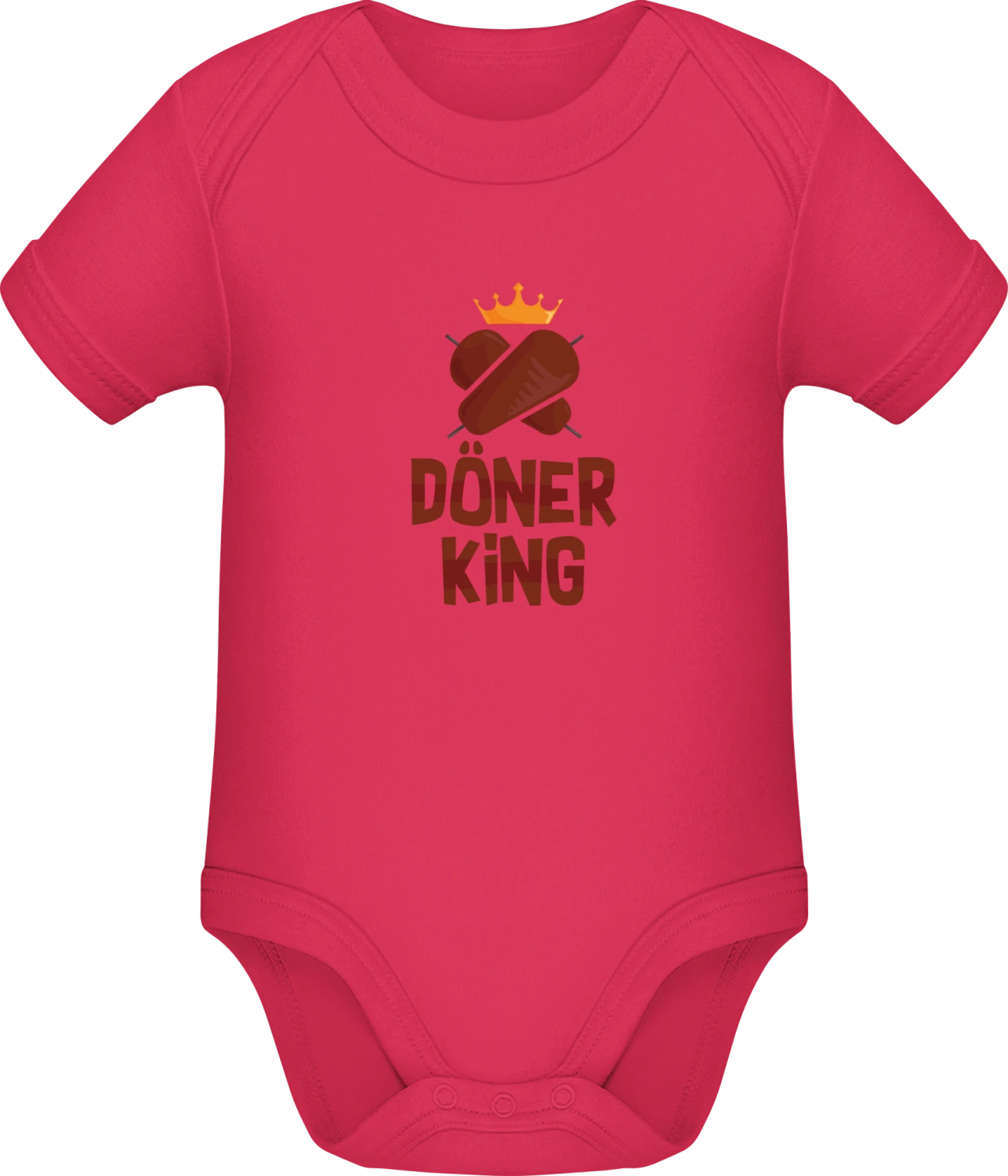 Döner King - Sorbet Sonar SSL organic babybodsuit - Front