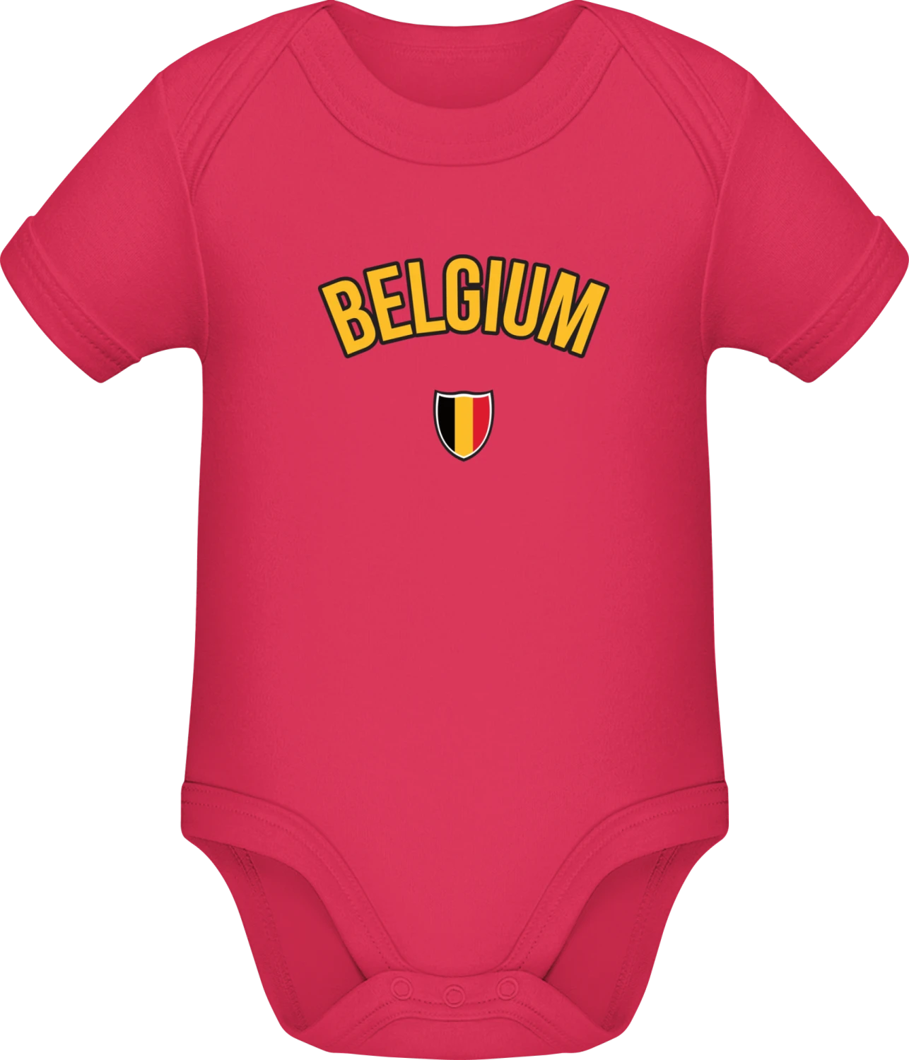 I Love Belgium - Sorbet Sonar SSL organic babybodsuit - Front