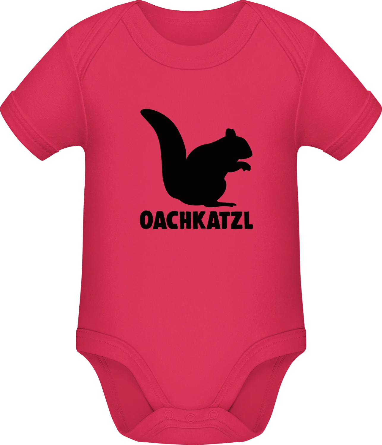 Oachkatzl - Sorbet Sonar SSL organic babybodsuit - Front