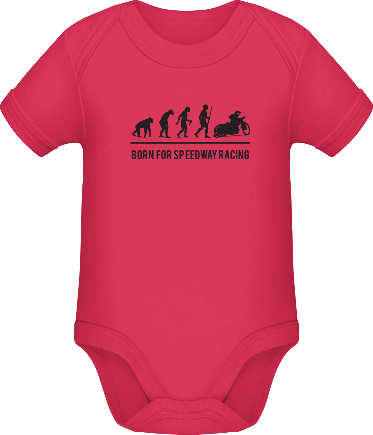 Evolution Born For Speedway Racing - Sorbet Sonar SSL organic babybodsuit - Front