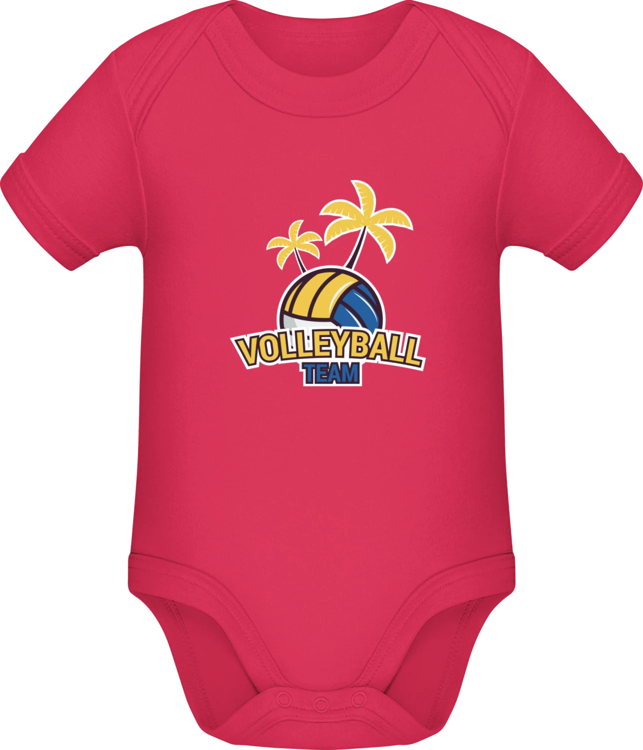 Beach Volleyball  - Sorbet Sonar SSL organic babybodsuit - Front