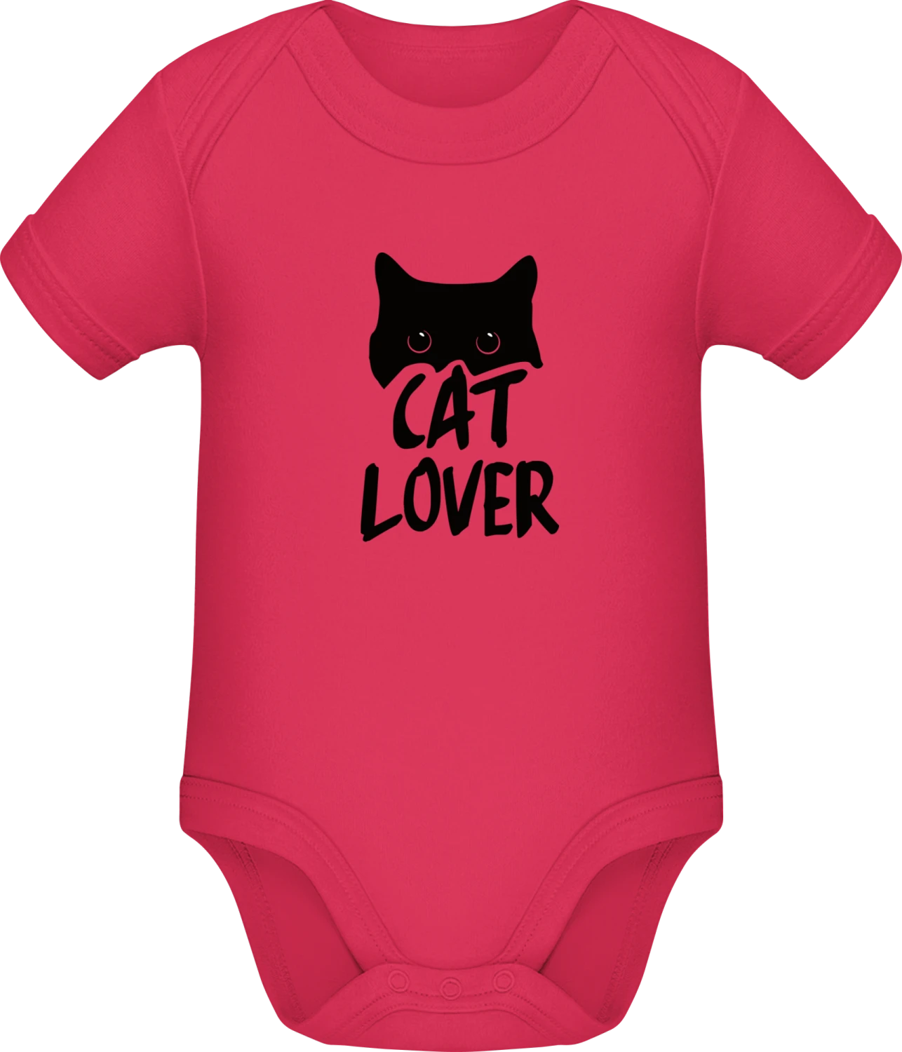 Cat Lover - Sorbet Sonar SSL organic babybodsuit - Front