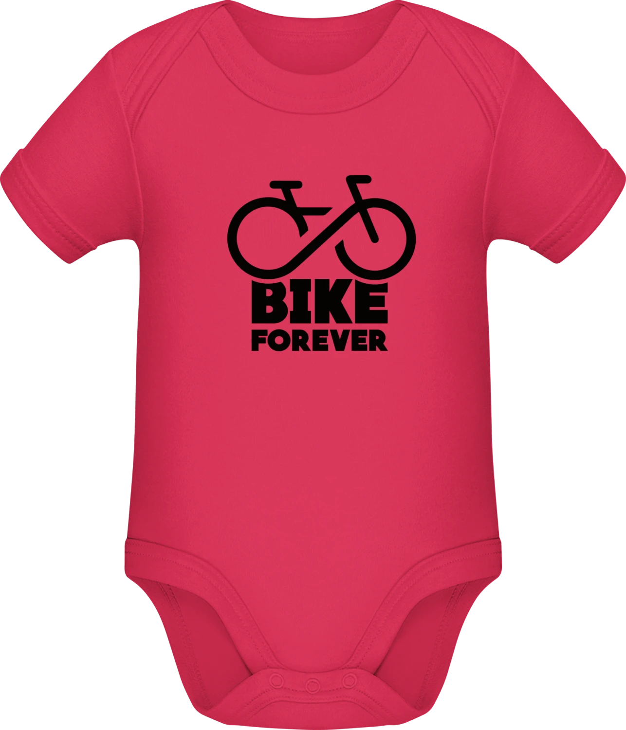 Bike Forever - Sorbet Sonar SSL organic babybodsuit - Front