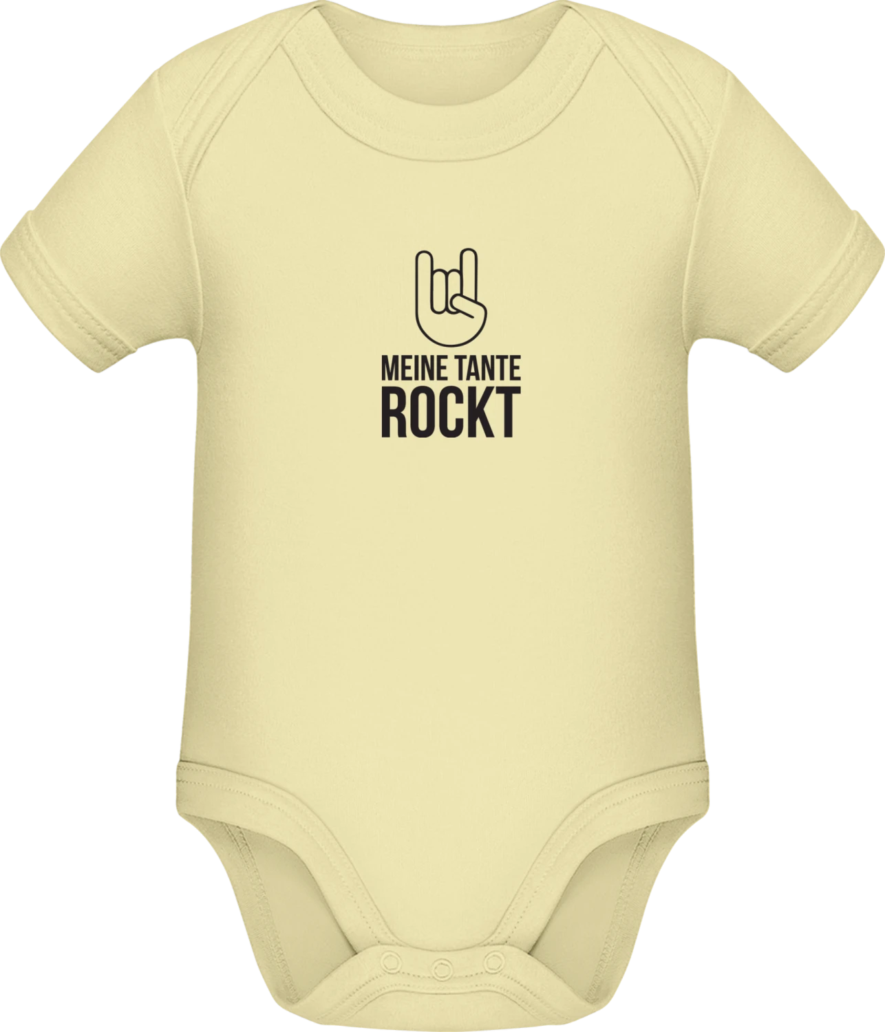 Meine Tante rockt - Lemon Sonar SSL organic babybodsuit - Front