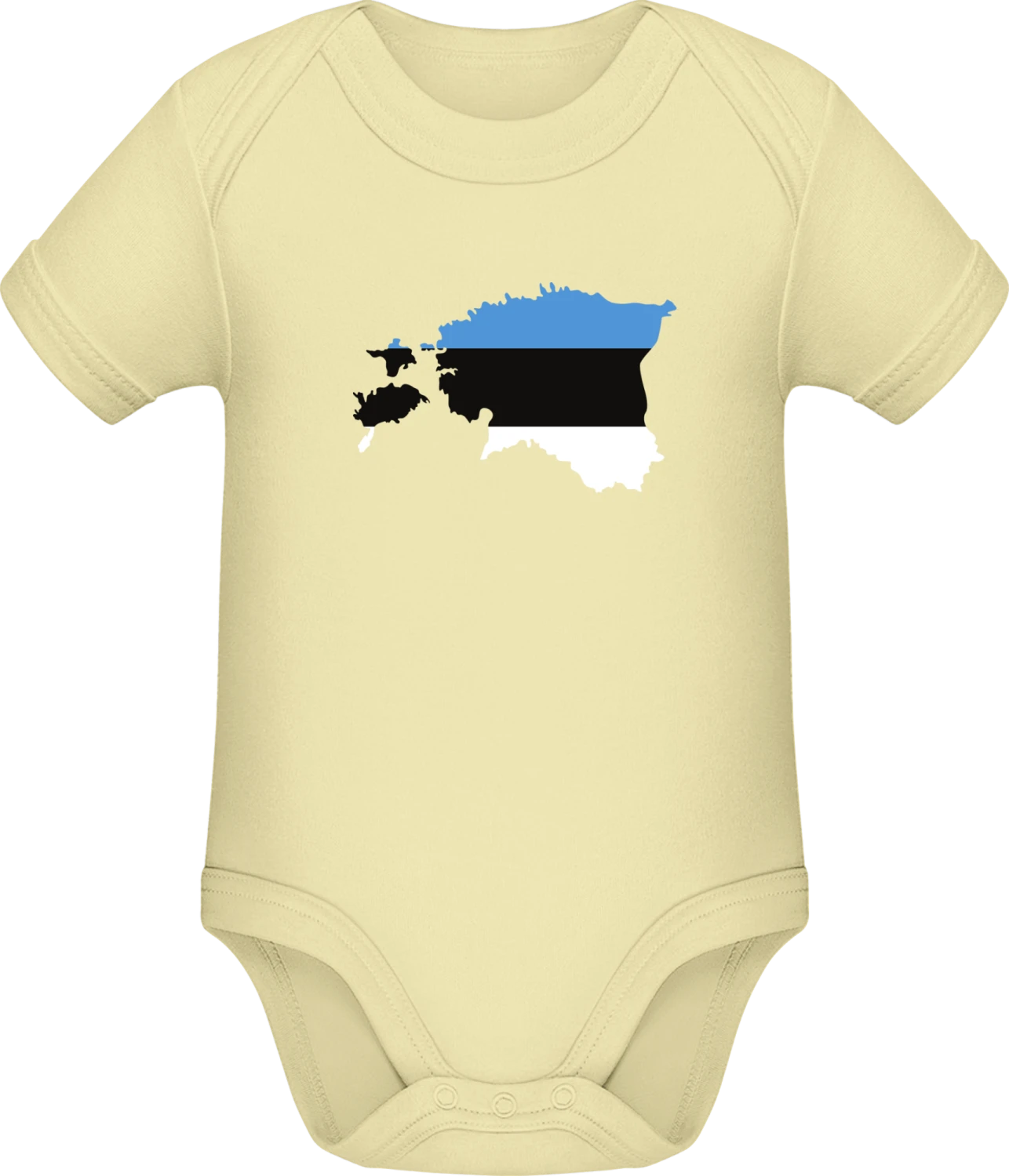 Estland - Lemon Sonar SSL organic babybodsuit - Front