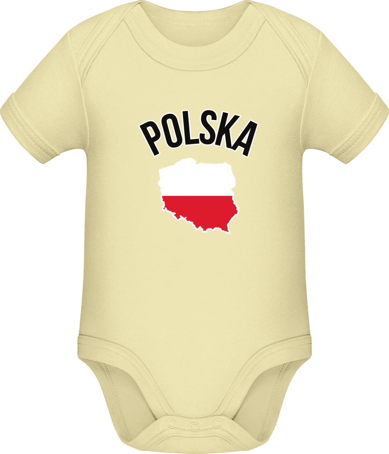 Polska - Lemon Sonar SSL organic babybodsuit - Front