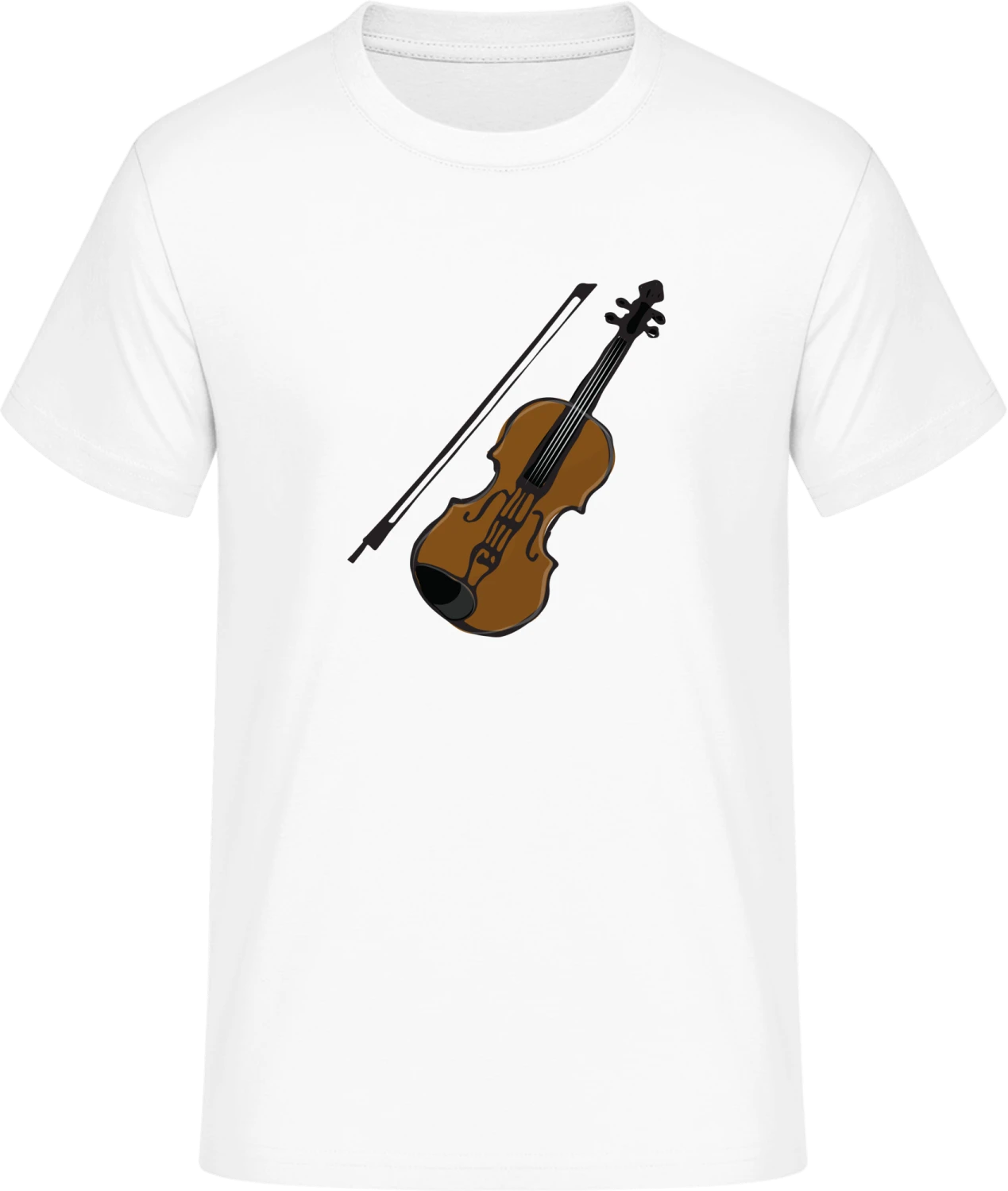 Violin Illustration - Front_Weiß