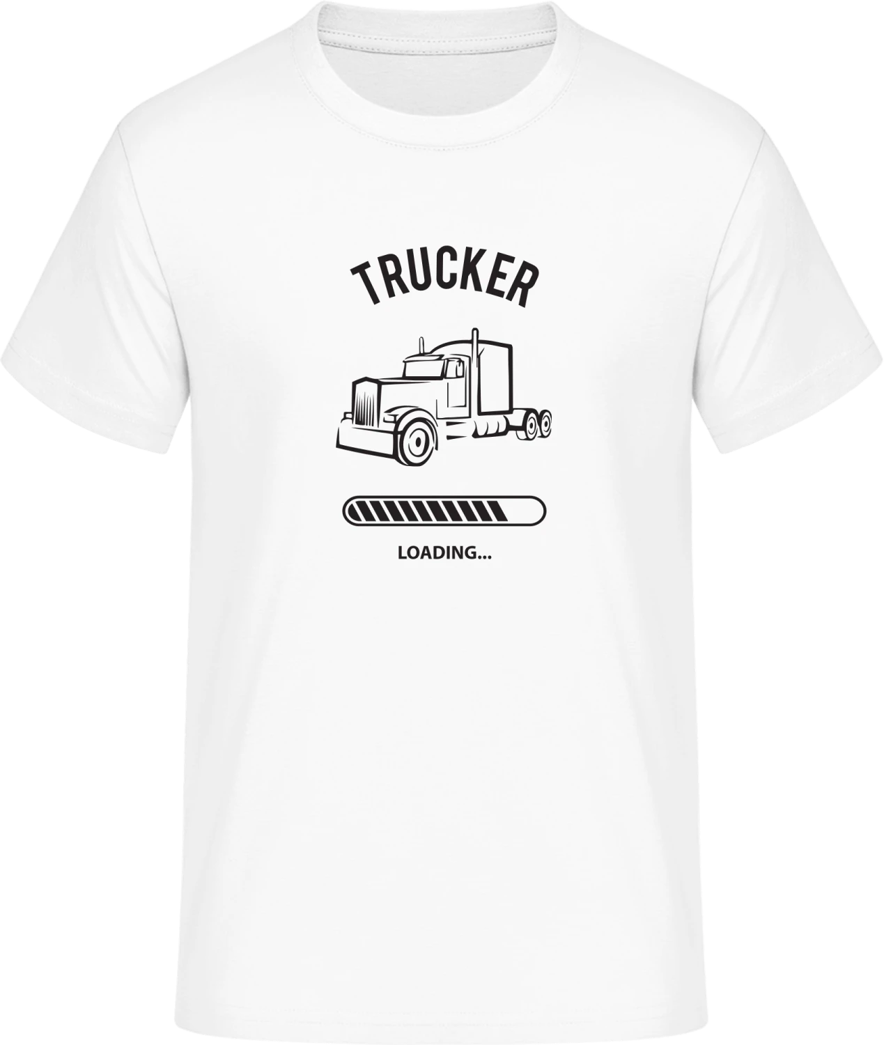 Trucker Loading - Front_Weiß