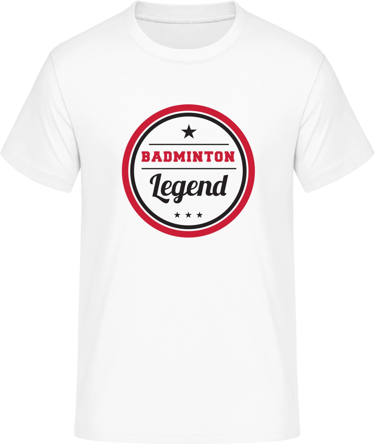 Badminton Legend - Front_Weiß