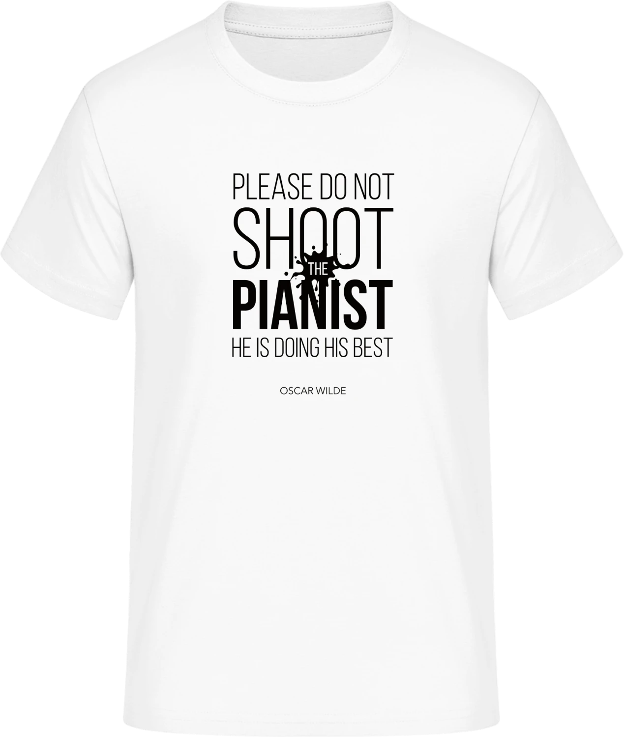 Do Not Shoot The Pianist - Front_Weiß