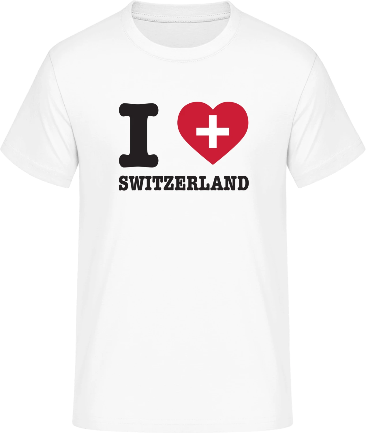 I Love Switzerland - Front_Weiß