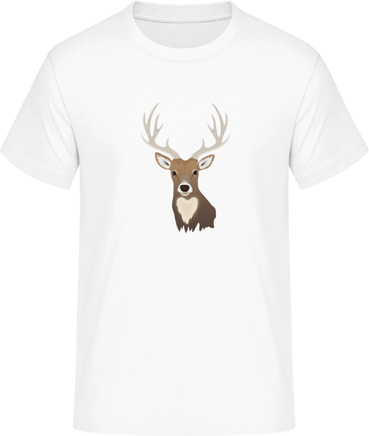 Deer Realistic - Front_Weiß