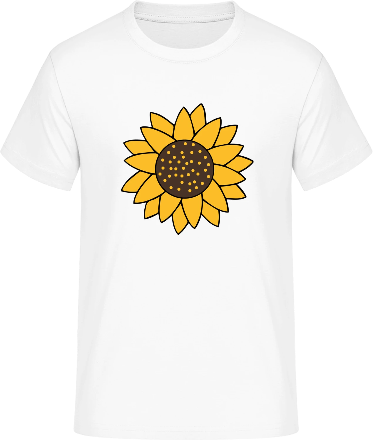 Sonnenblume - Front_Weiß