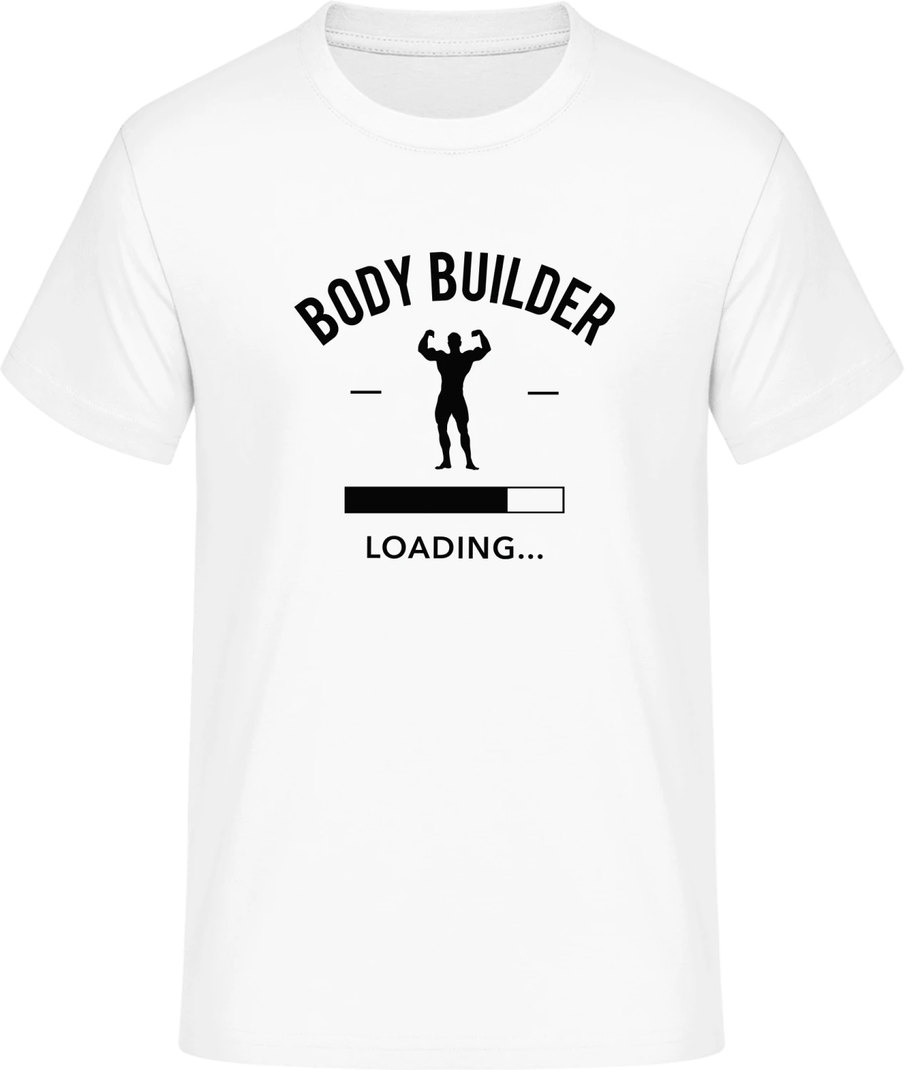 Body Builder Loading - Front_Weiß