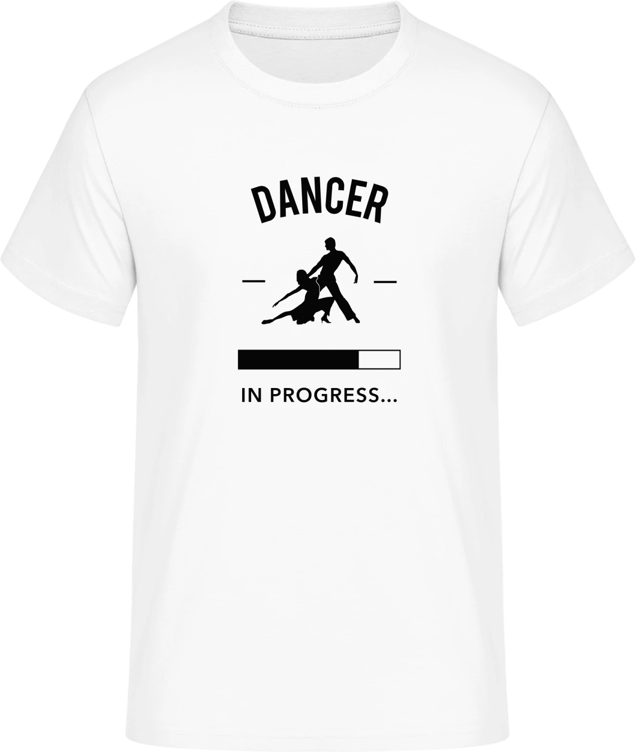 Latin Dancer in Progress - Front_Weiß