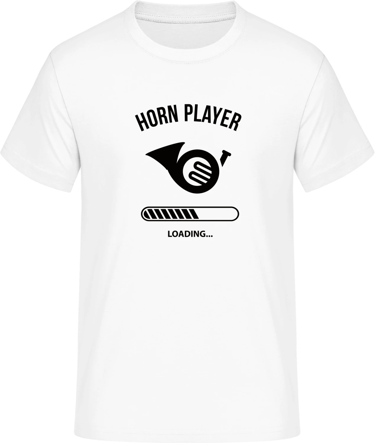 Horn Player Loading - Front_Weiß